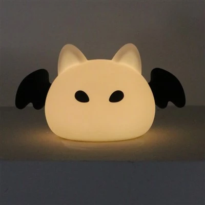 Lampada pipistrello in silicone